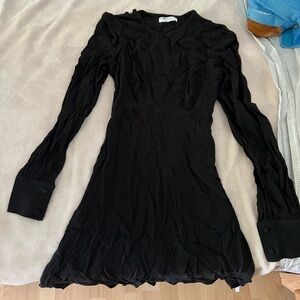 NWT Flynn Skye open lbd with button details